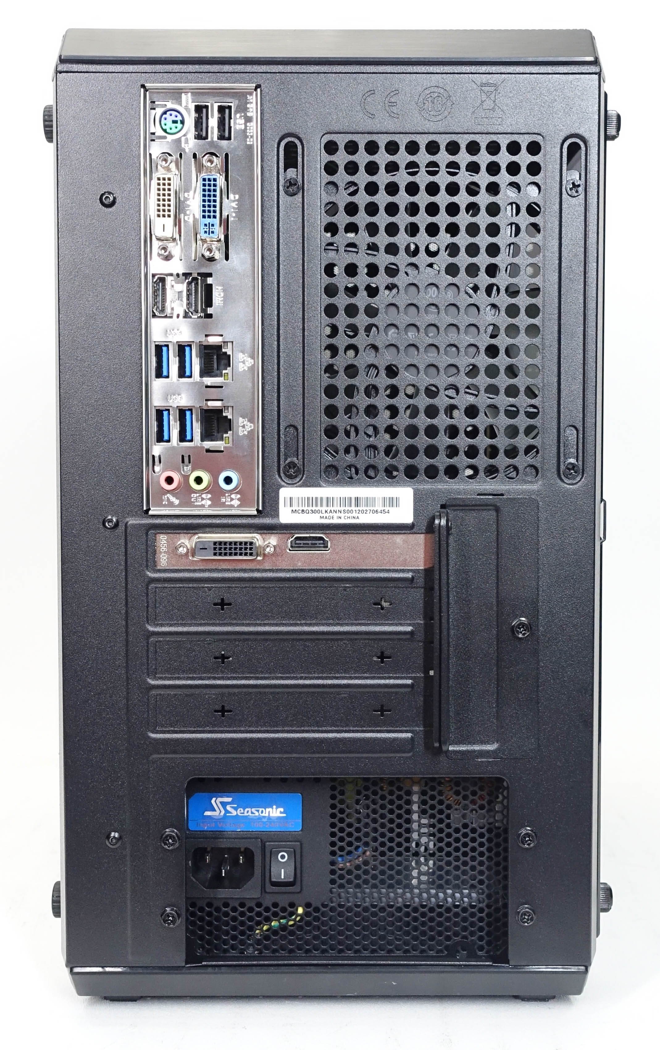 Custom Gaming Desktop PC - Intel i7-7700 3.6GHz - 16GB DDR4 RAM - 240GB M.2 SSD (Solid State Drive) - 430w 80+ Bronze PSU - Wi-Fi