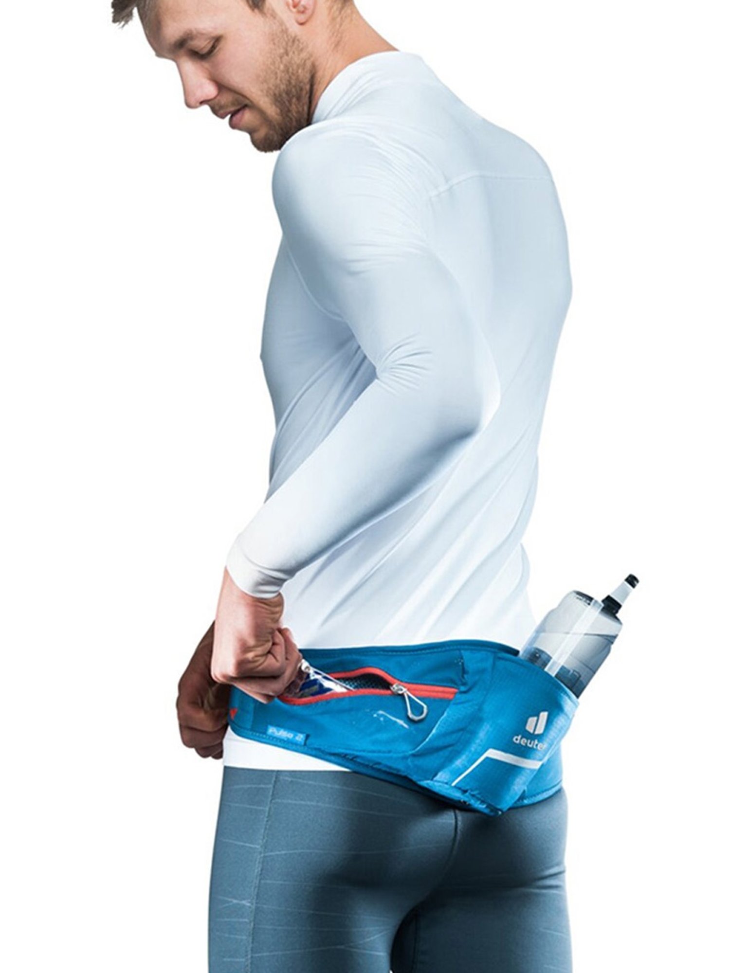 Deuter Blue Solid Small Waist Pouch