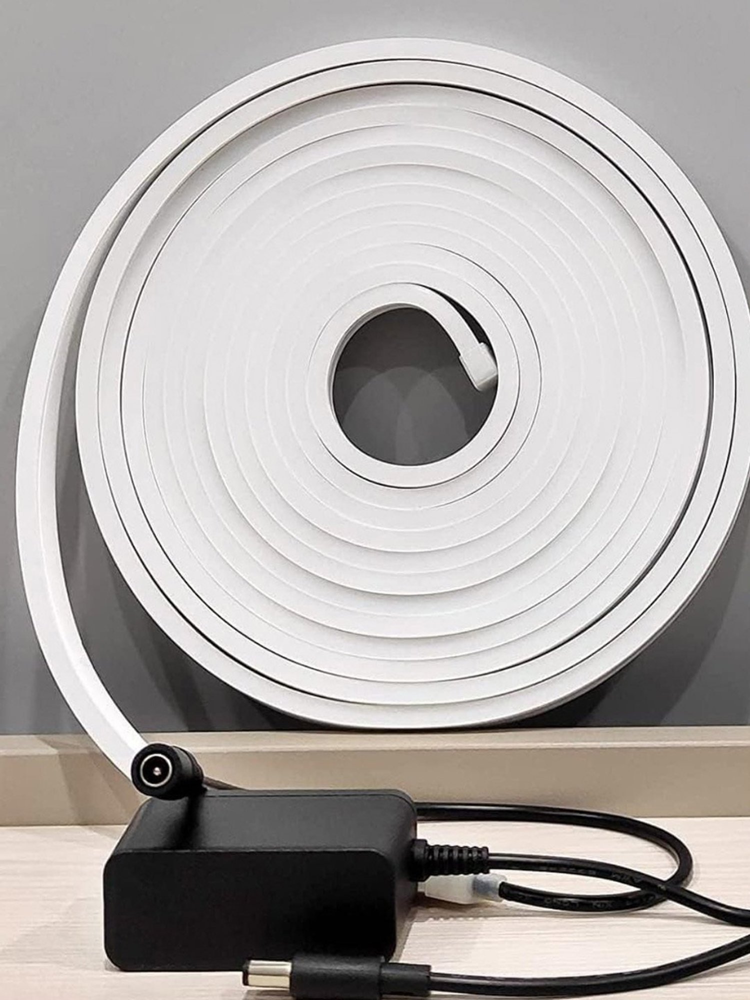 Xergy LED Neon Strip Lights 5Mtr, IP67 Waterproof Neon Rope Light for Home Decoration (White)