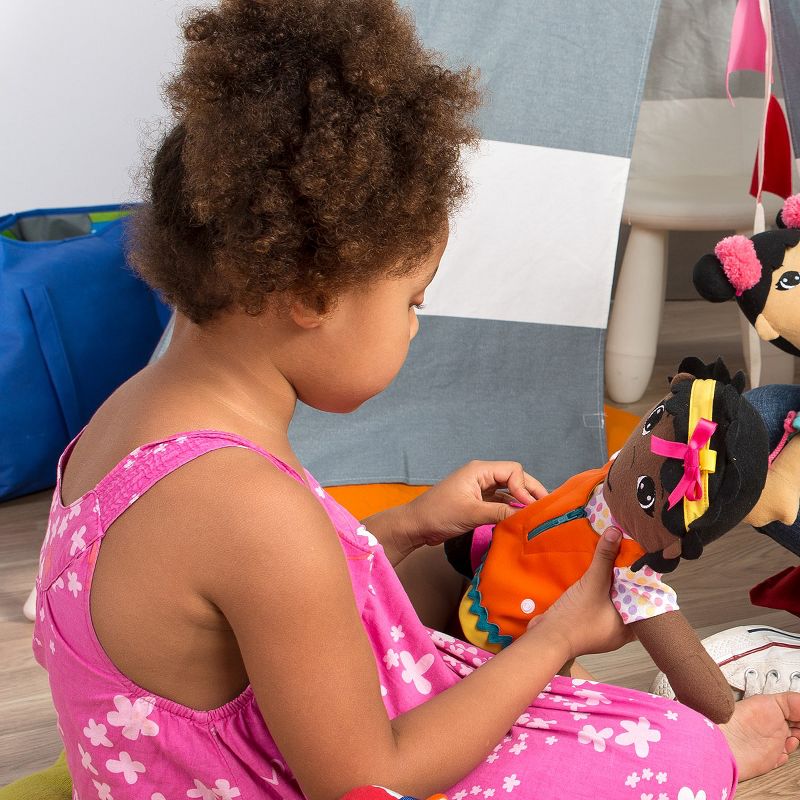 Miniland Fastening Learn To Dress 15" Doll - Female