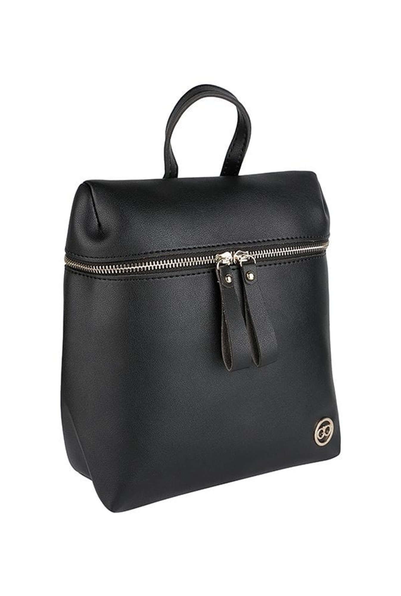 Gio Collection Black Solid Backpack