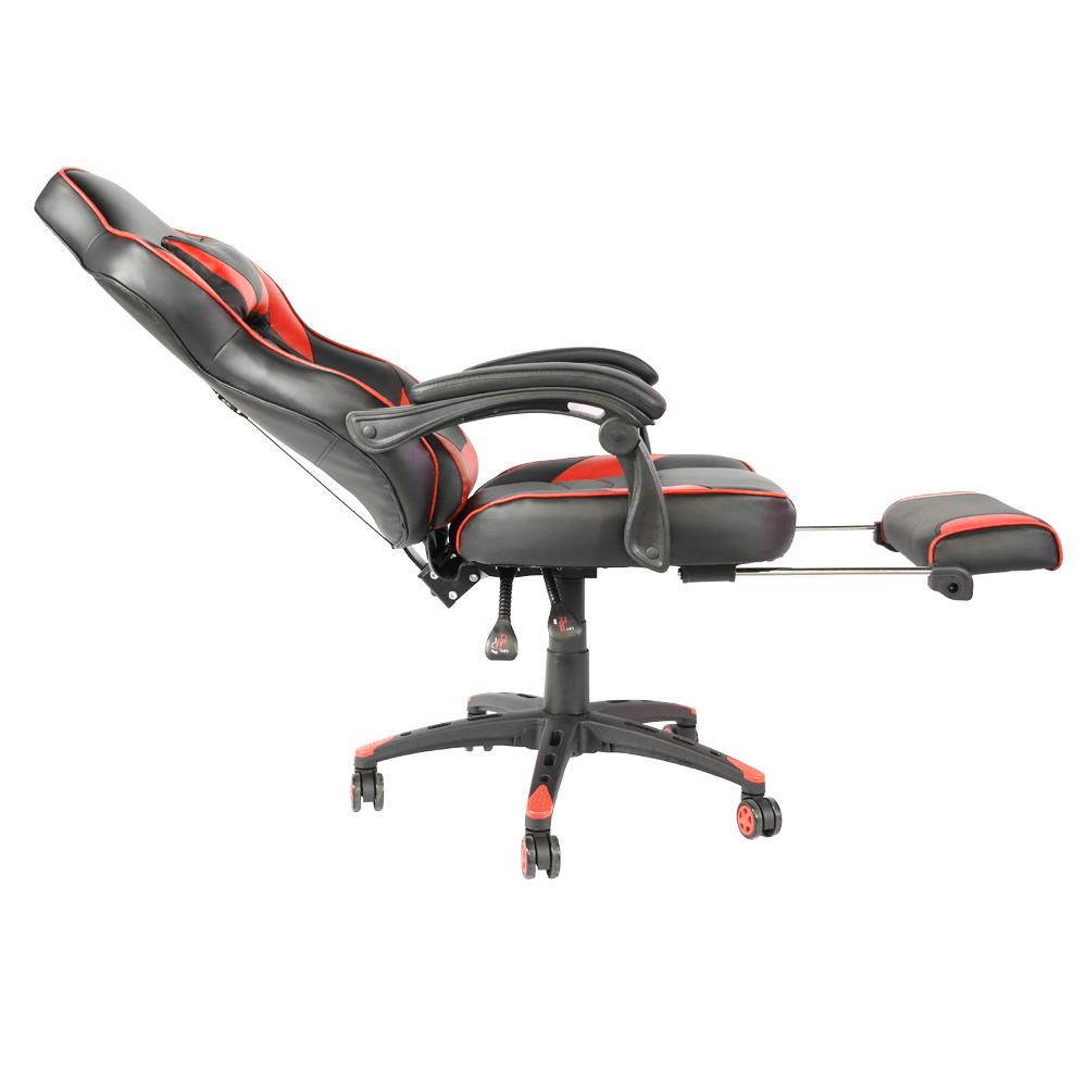 RESPAWN Sidewinder Gaming Chair, PU Leather, in Rage Red (RSP-125-RED)