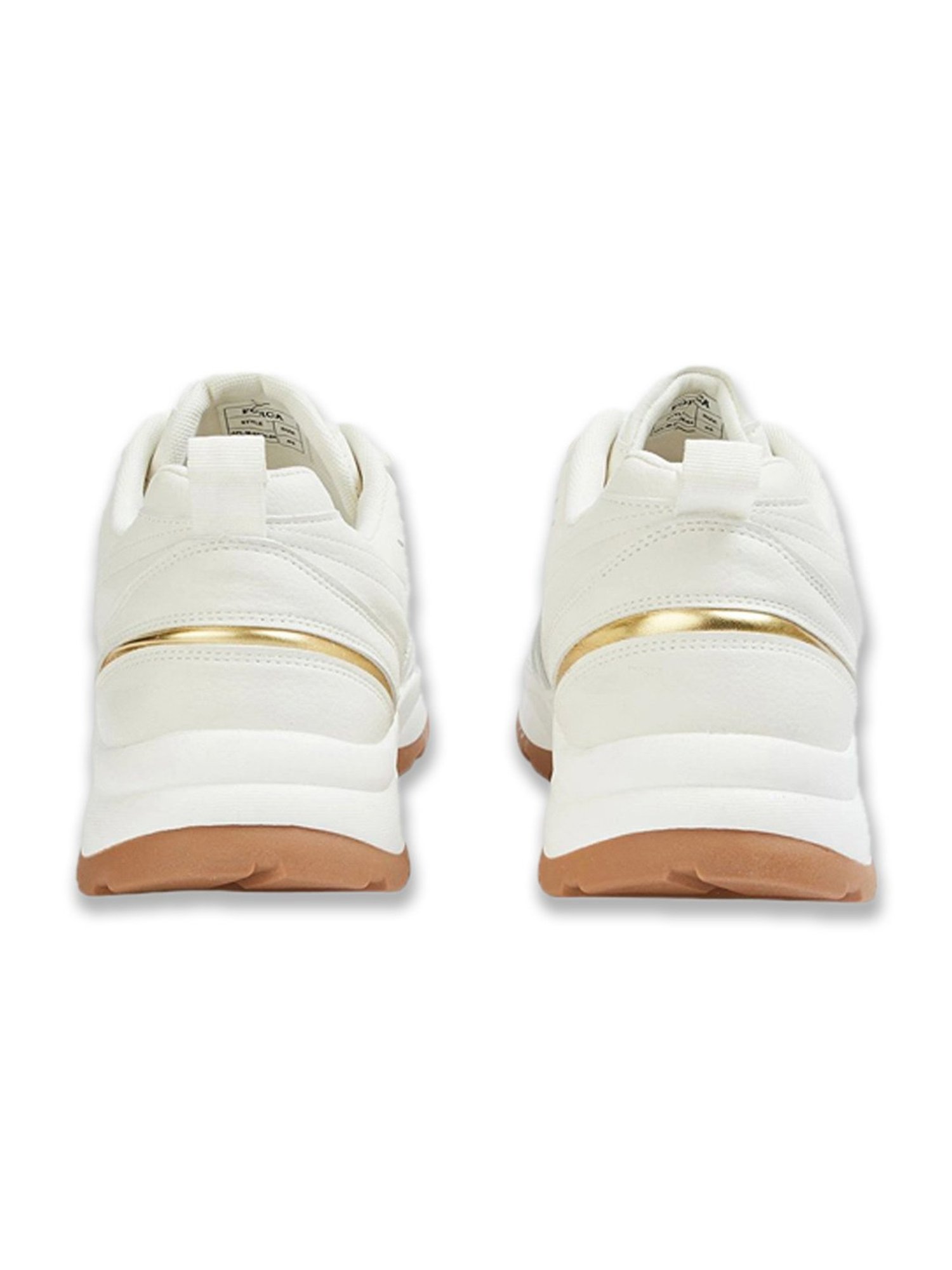 Forca by Lifestyle Men's White Running Shoes