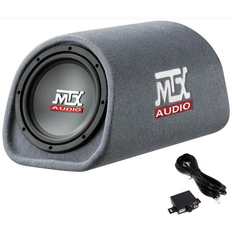 MTX AUDIO RT8PT 8" 240W Car Loaded Subwoofer Enclosure Amplified Tube Box Vented