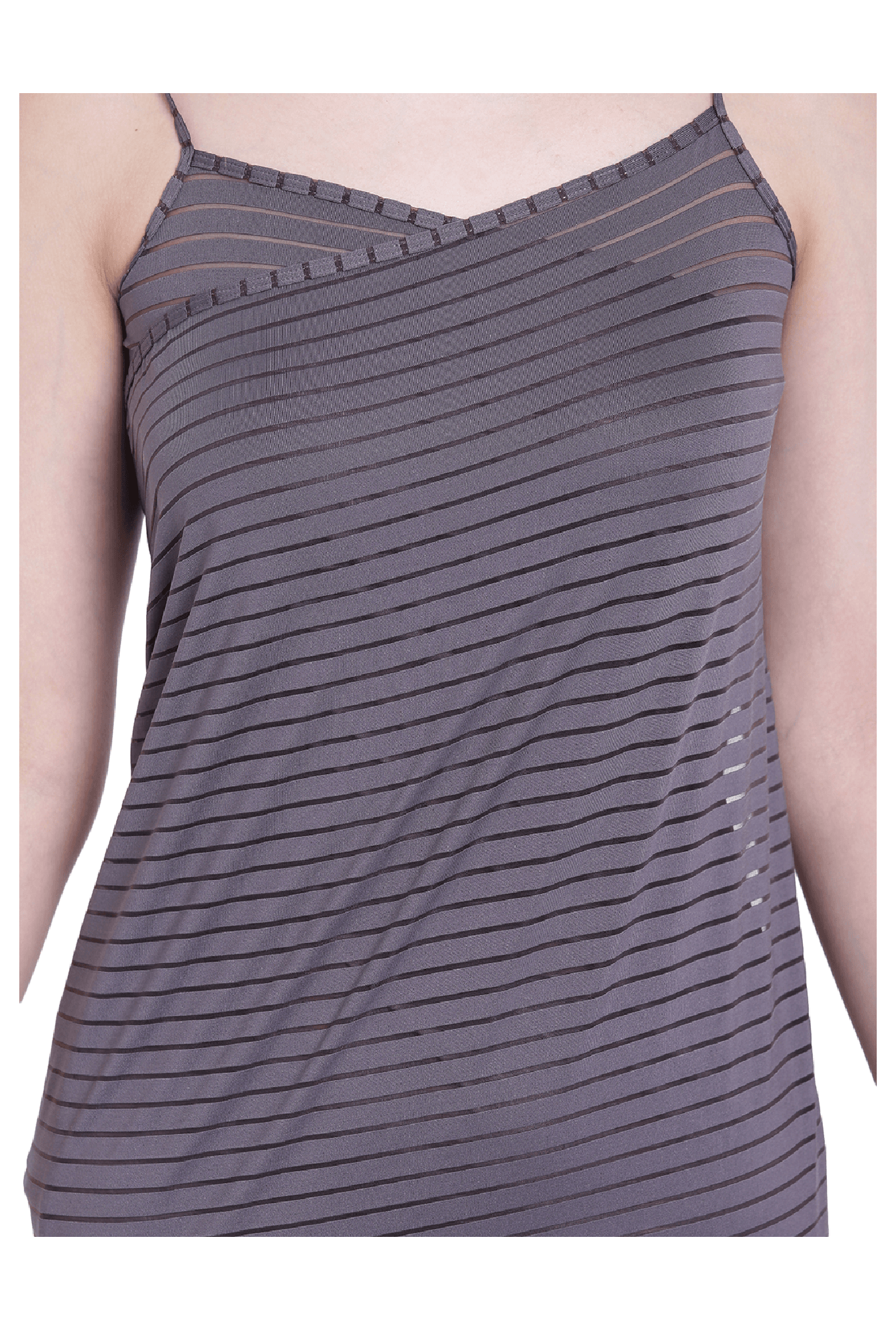 La Intimo Grey Striped Sarong