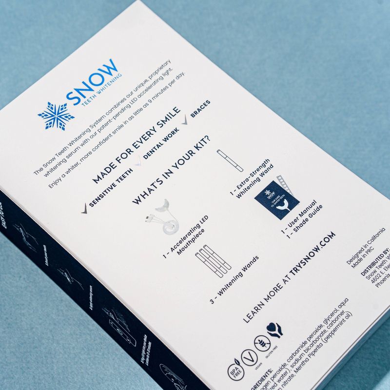 Snow All-in-One Teeth Whitening At Home System Gift Set
