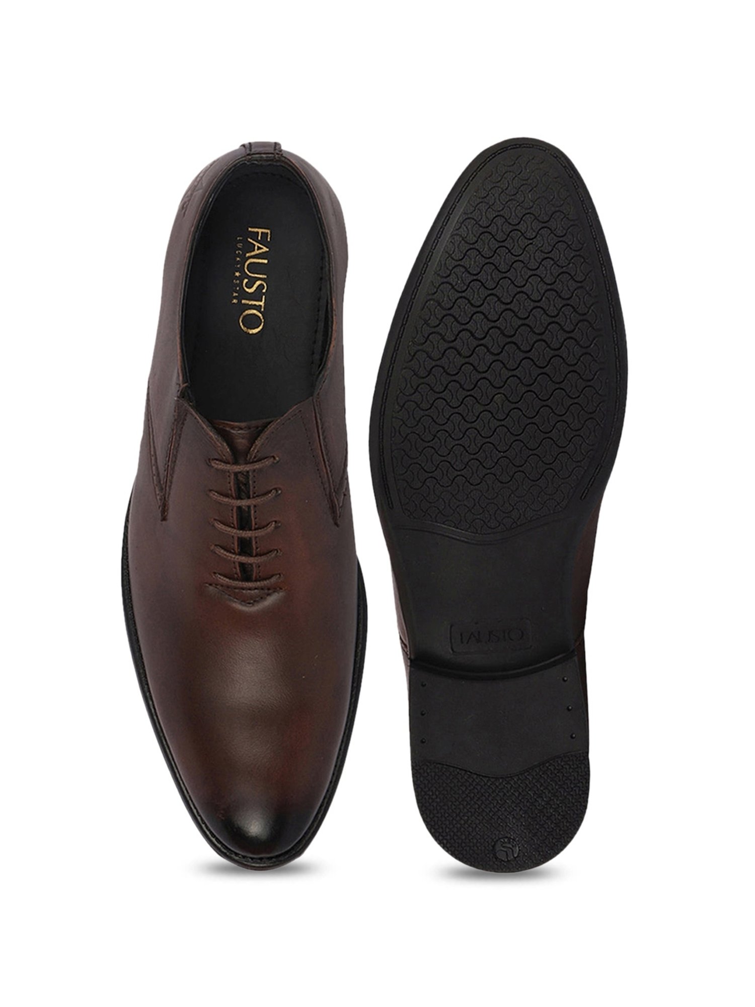 Delize Men's Tan Formal Boots