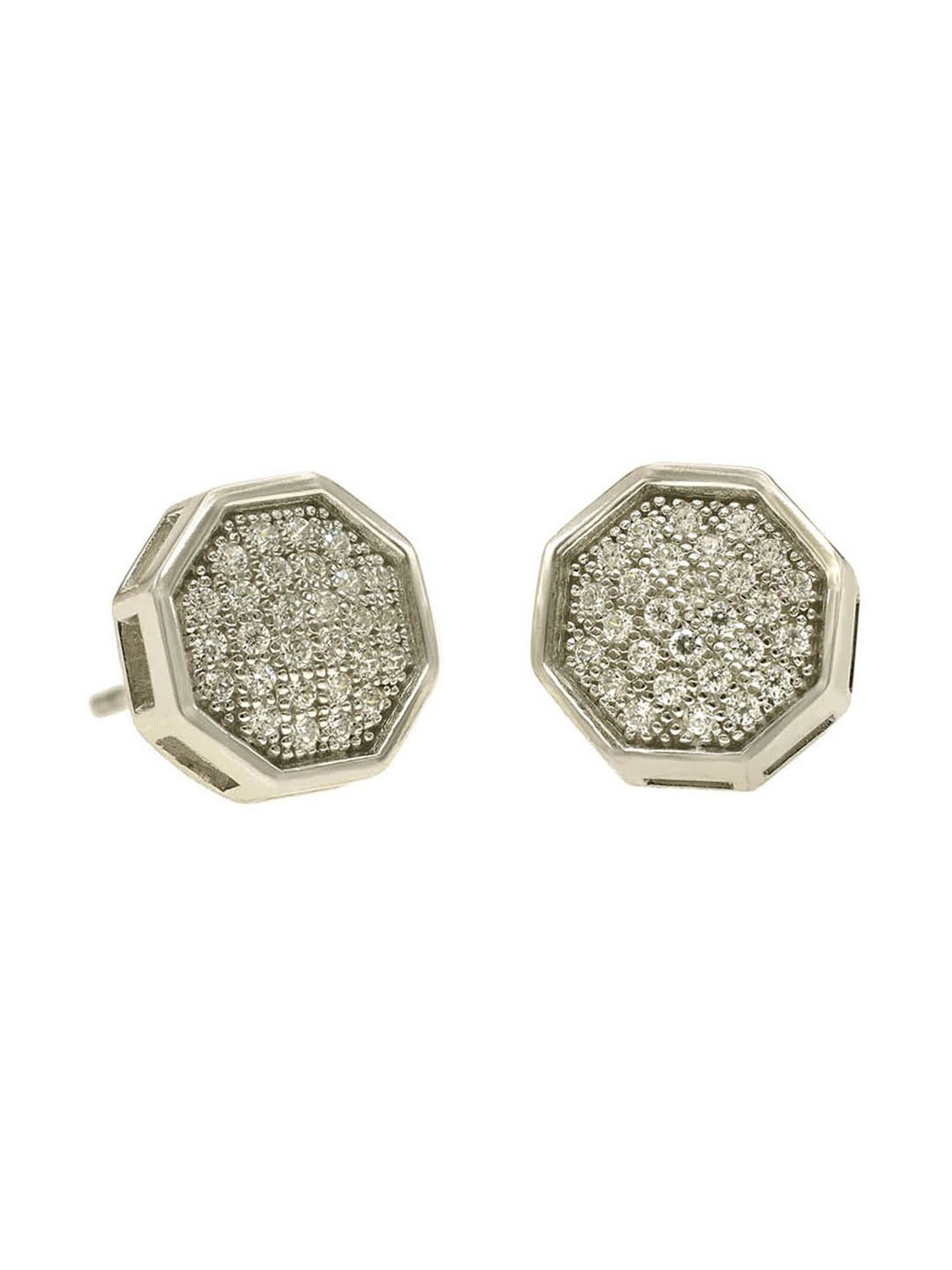The Real Effect London Classic Collection 800 Silver Earrings for Women