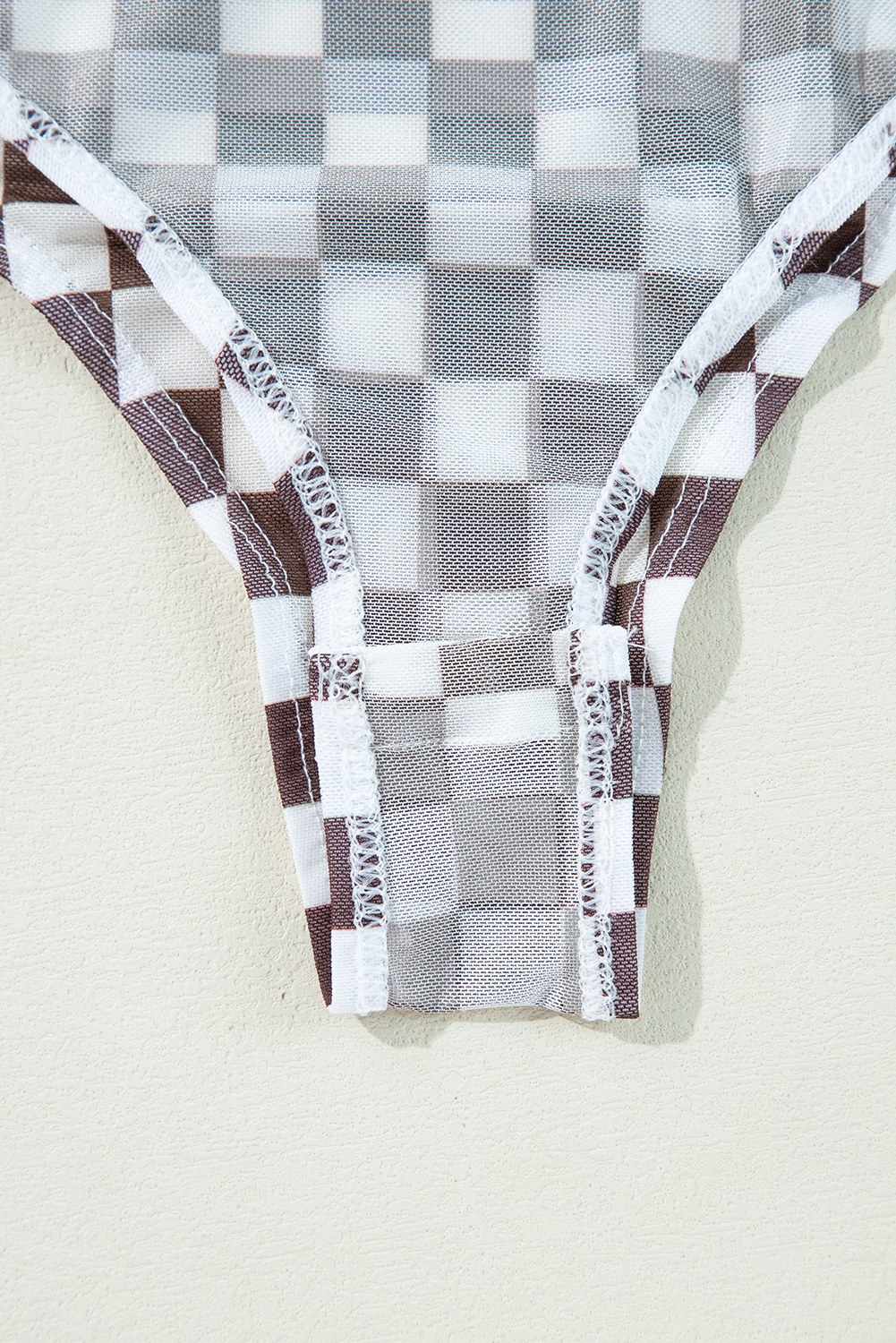 Rose Red Rhinestone Mesh Long Sleeve Bodysuit