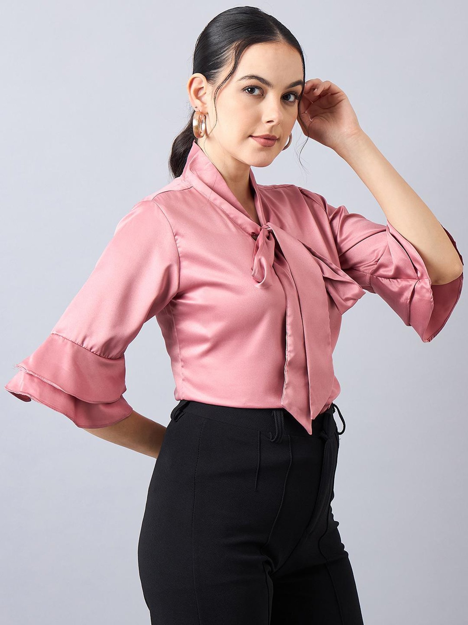 Style Quotient Pink Regular Fit Top