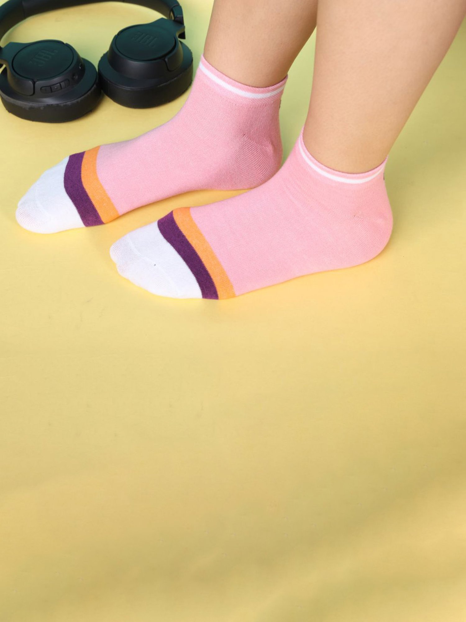 Dollar Socks For Women's Casual Low Ankle In (Pack of 3)