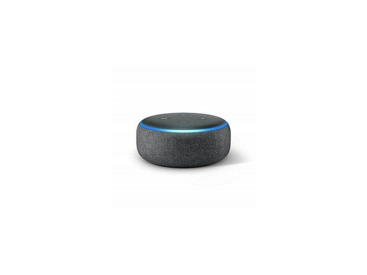 Echo Dot (3rd Gen) - Smart speaker with Alexa - Designed to protect your privacy - Charcoal