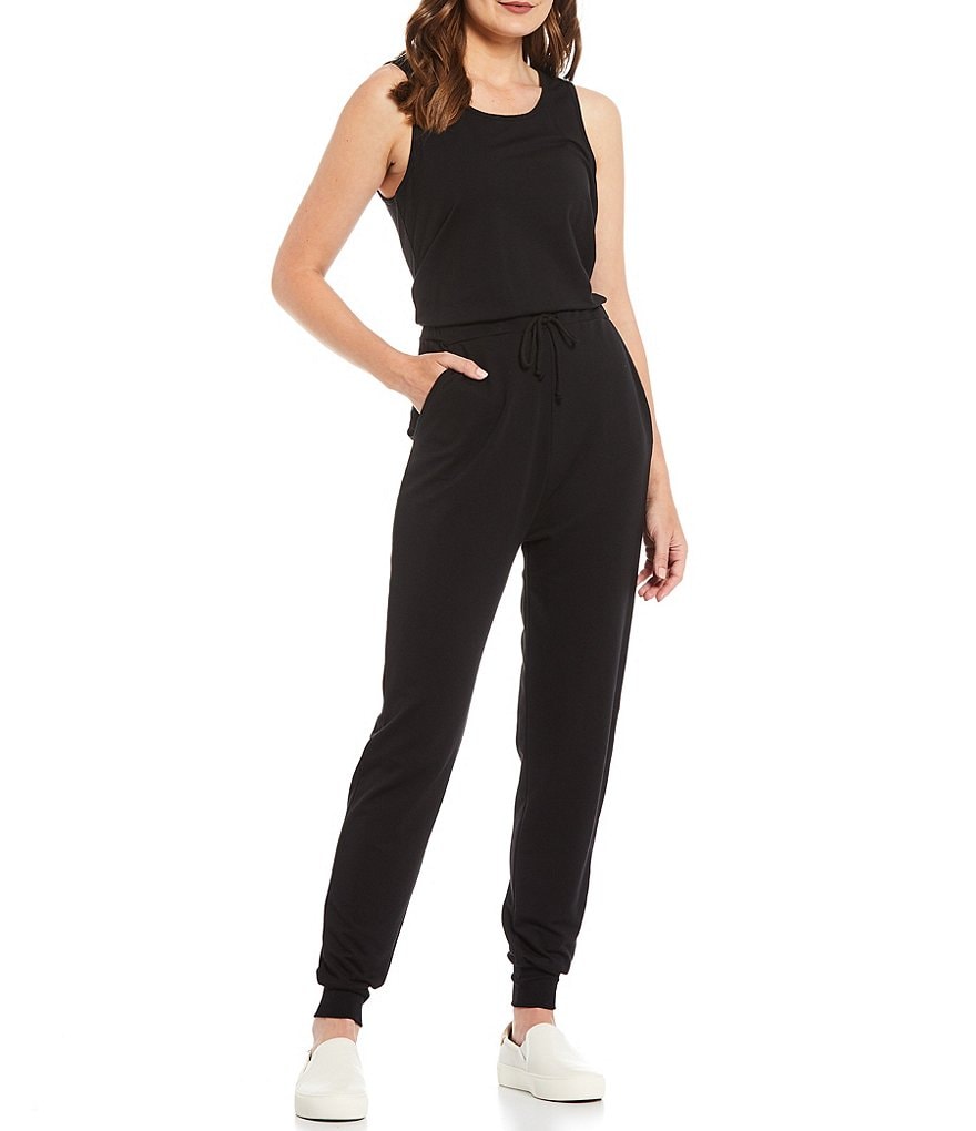 Kinesis Sleeveless Scoop Neck Weekender Jumpsuit