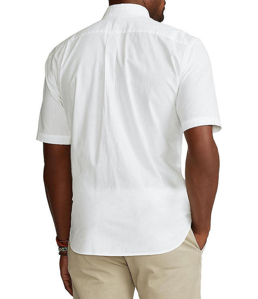 Polo Ralph Lauren Big & Tall Cotton Short-Sleeve Woven ShIrt
