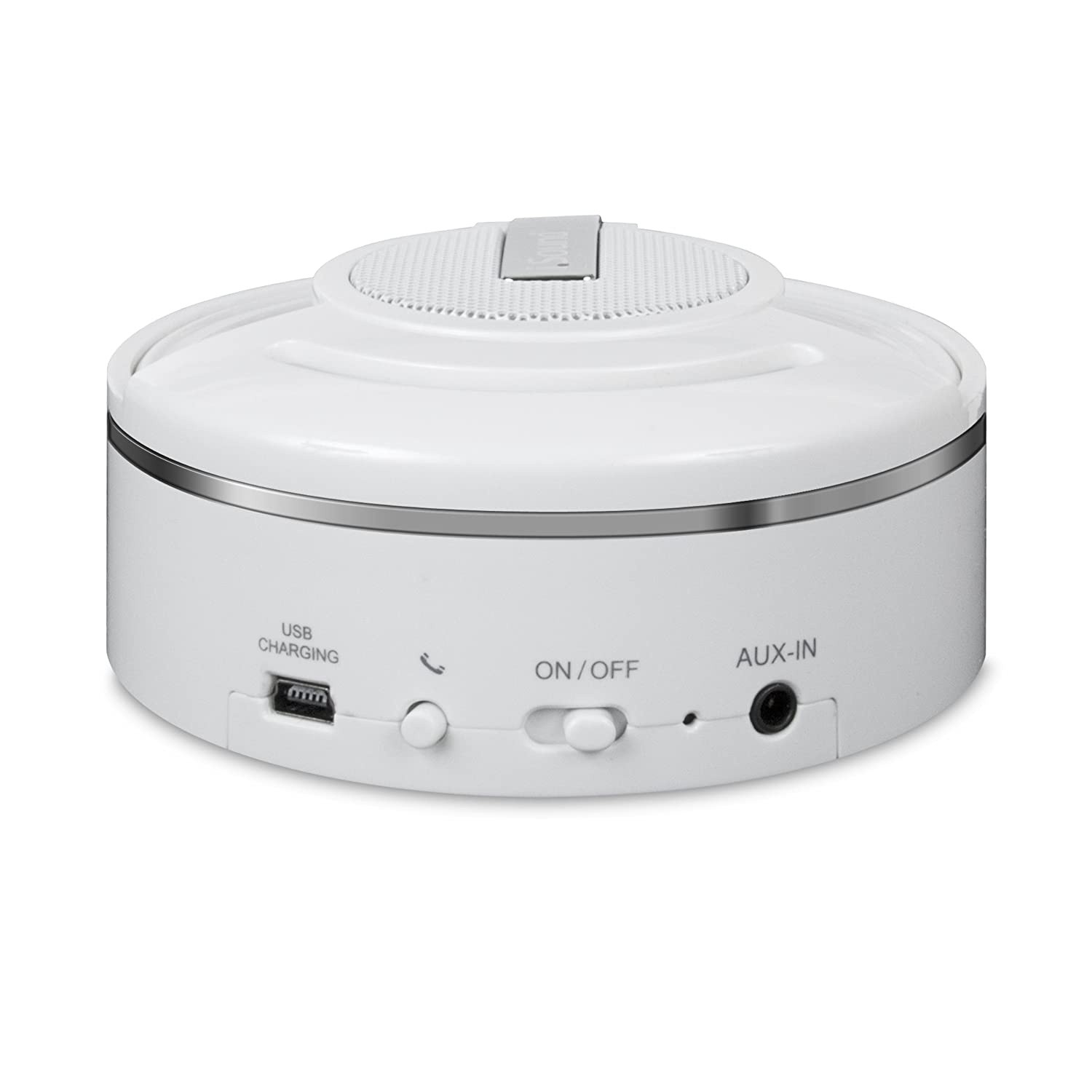 iSound Hang On Bluetooth Speaker with Microphone (white)