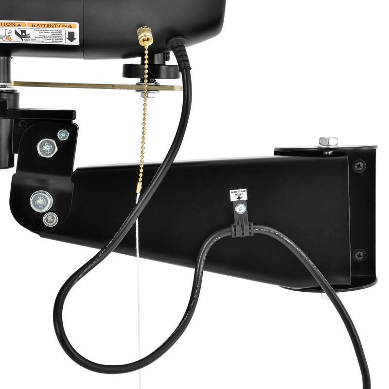 O2COOL Rechargeable Deluxe Necklace Fan with USB Cord Gray