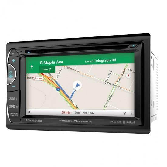 Power Acoustik Pdn-621hb 2din Dvd Incite Gps 6.2in