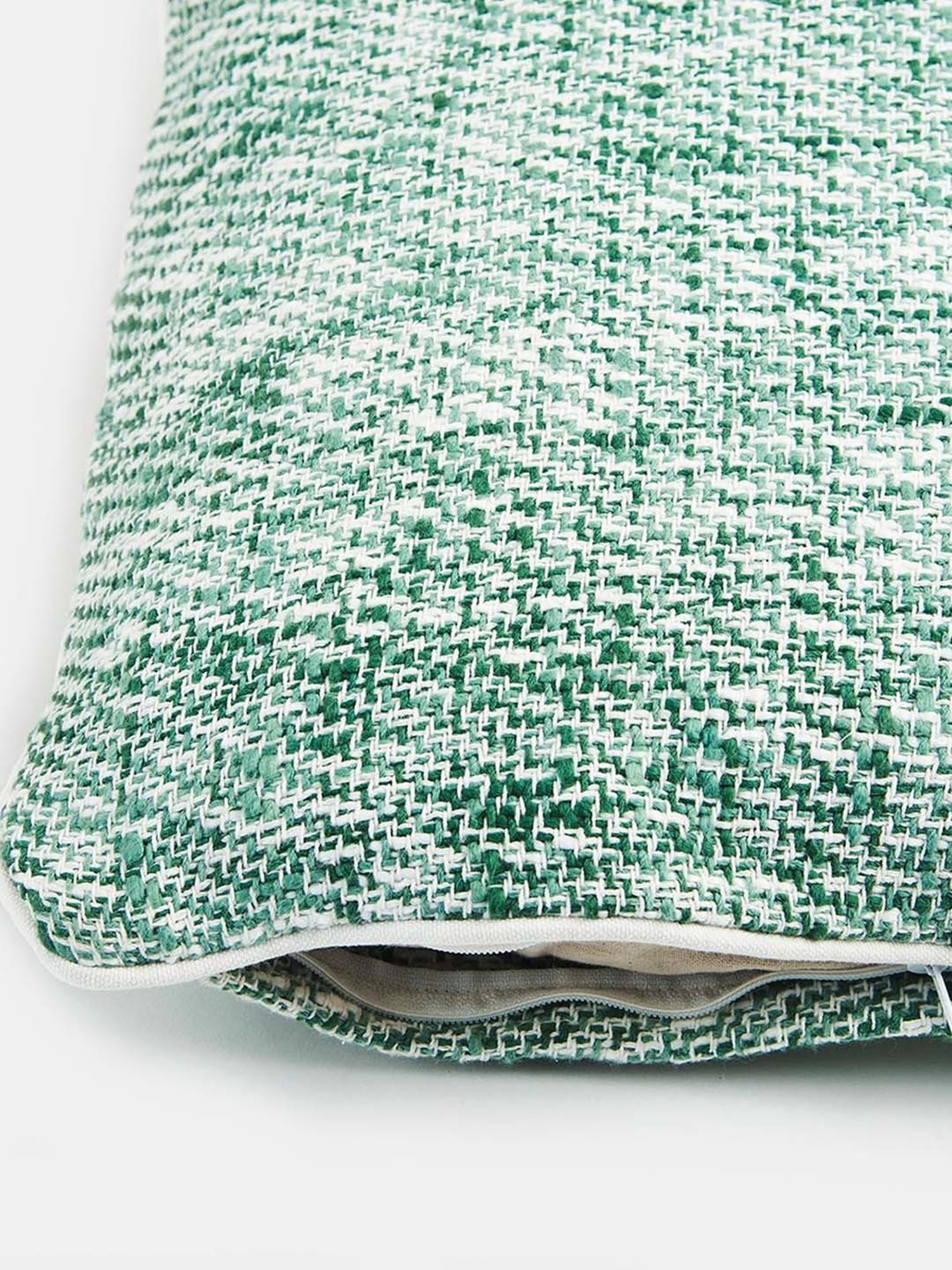 Fabindia Standalone Green Cotton Cushion Cover