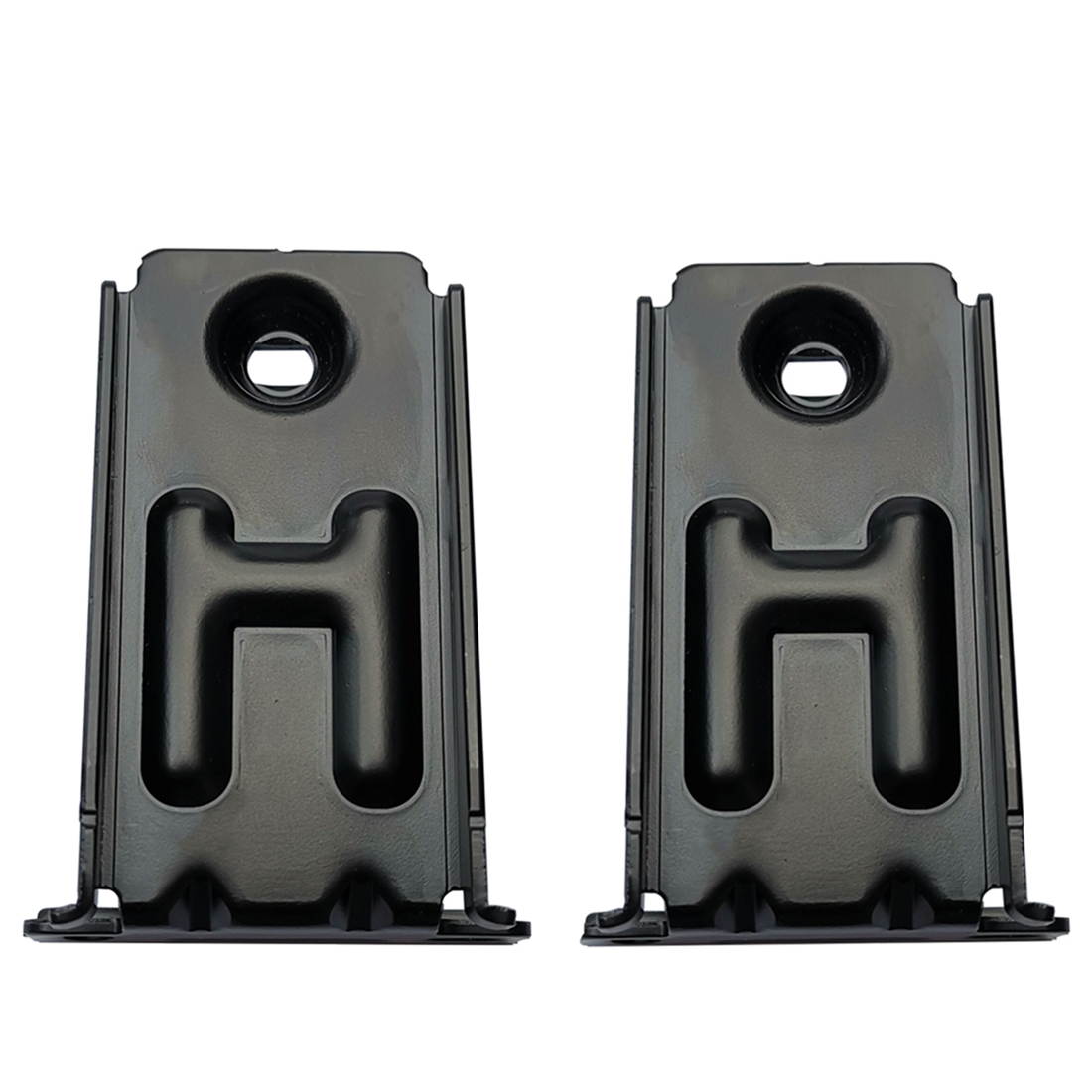 1 Pair of Black Wall Mounting Bracket for LG SK4D SK5 SK5R SK5Y SK6 SK6F SK6Y SKM6Y SK7Y SK8 SK8Y SL4Y SL5R SL6Y SL6YF SL7Y SL7YF Channel Audio Sound Bar