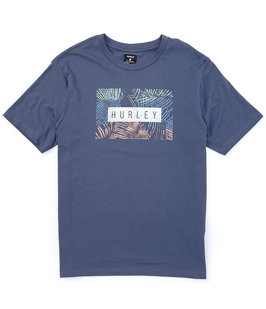 Hurley Leaf Short-Sleeve Graphic T-Shirt