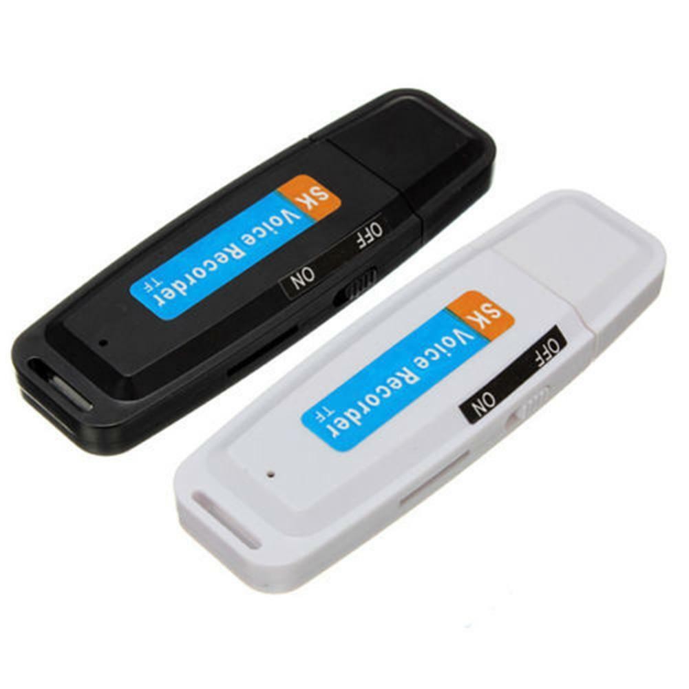 U-Disk USB Disk Digital Audio Voice Recorder Pen USB Flash Drive with 32GB Micro SD Card