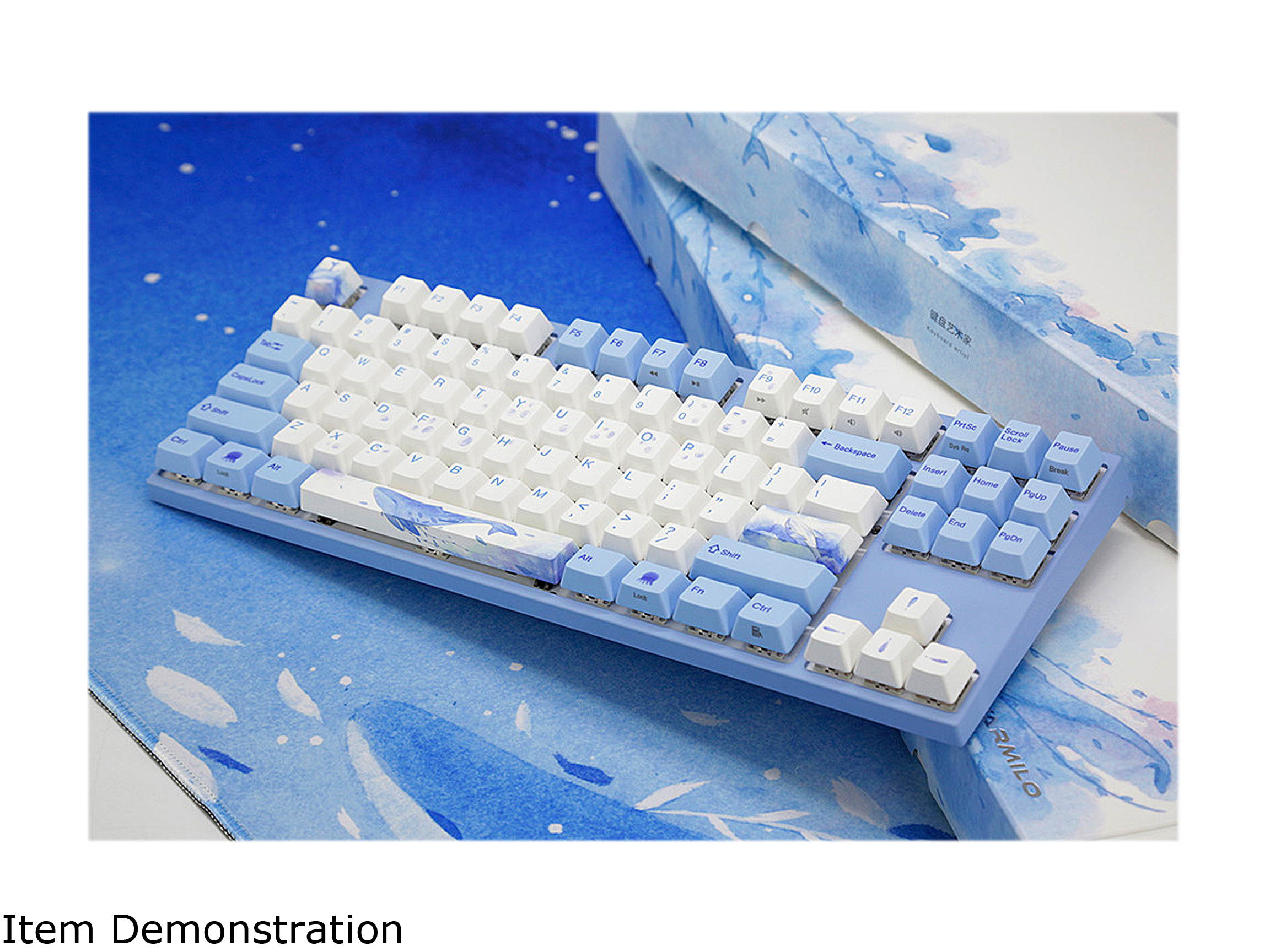 Varmilo Sea Melody VA87MR2N/WBPE7HV Blue Wired Keyboard