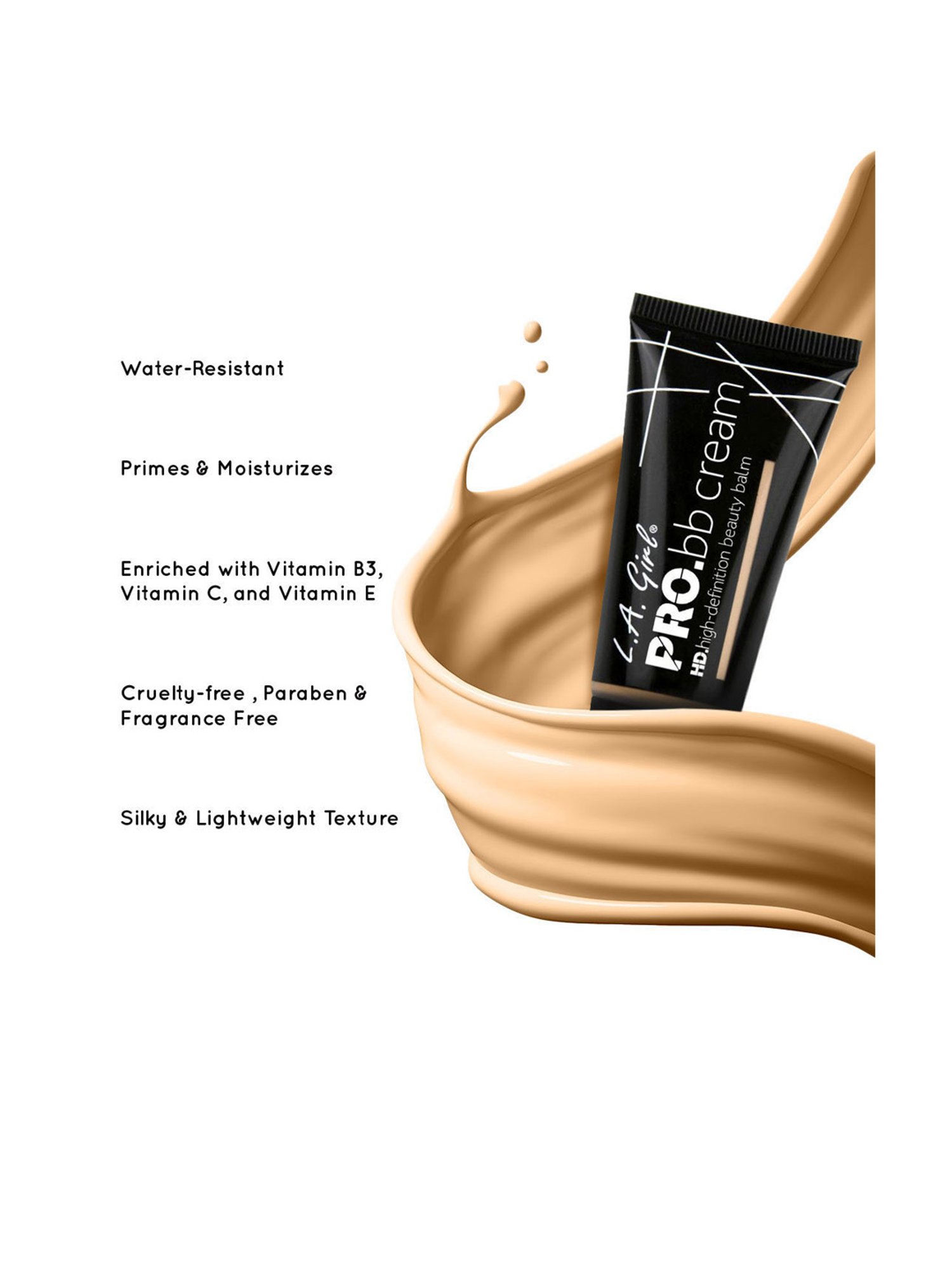 L.A. Girl HD PRO BB Cream Fair - 30 ml