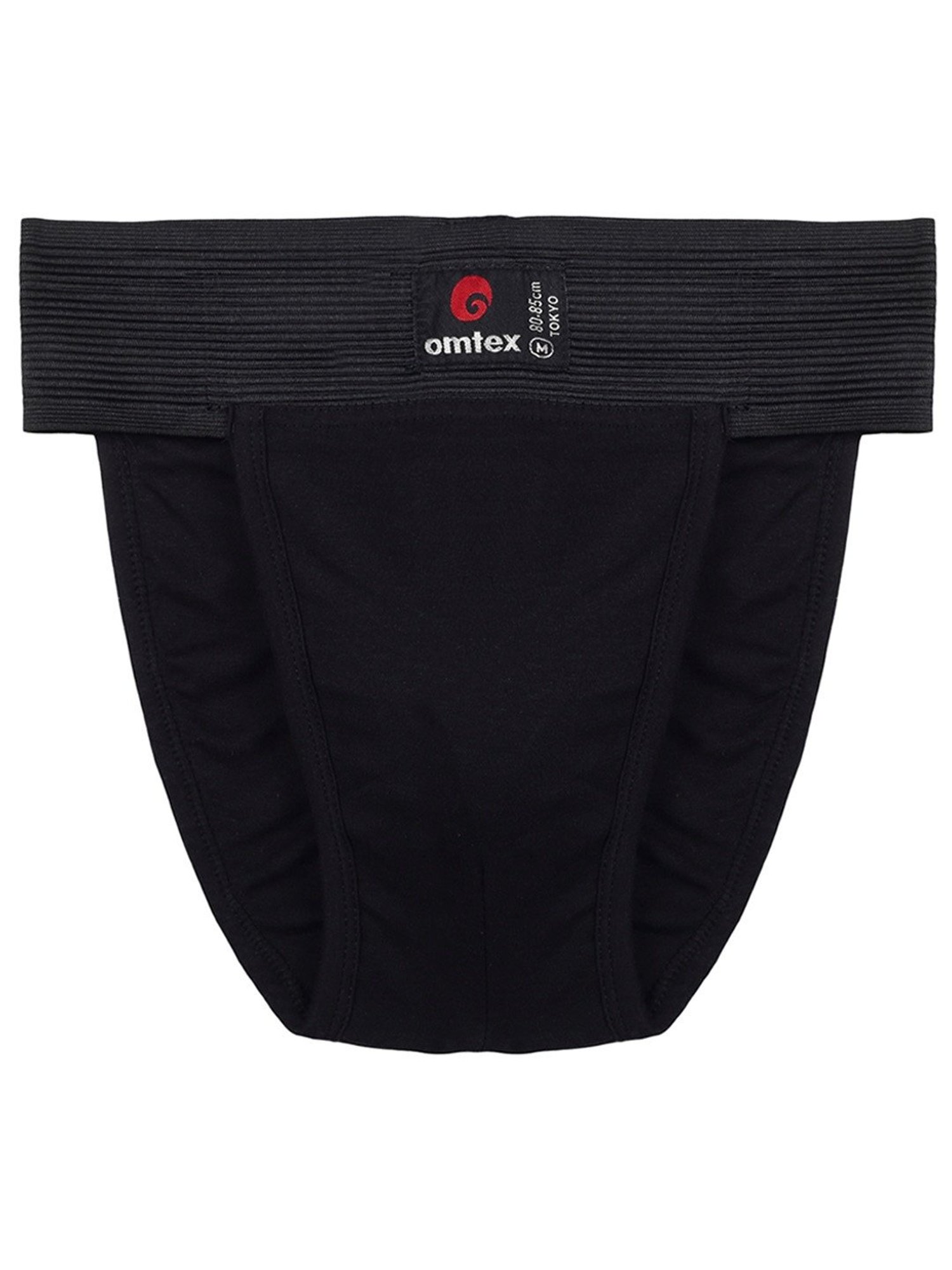 Omtex Men's Athletic Tokyo Back Covered Supporter Pack of 2 (Black & Navy) Size - XL