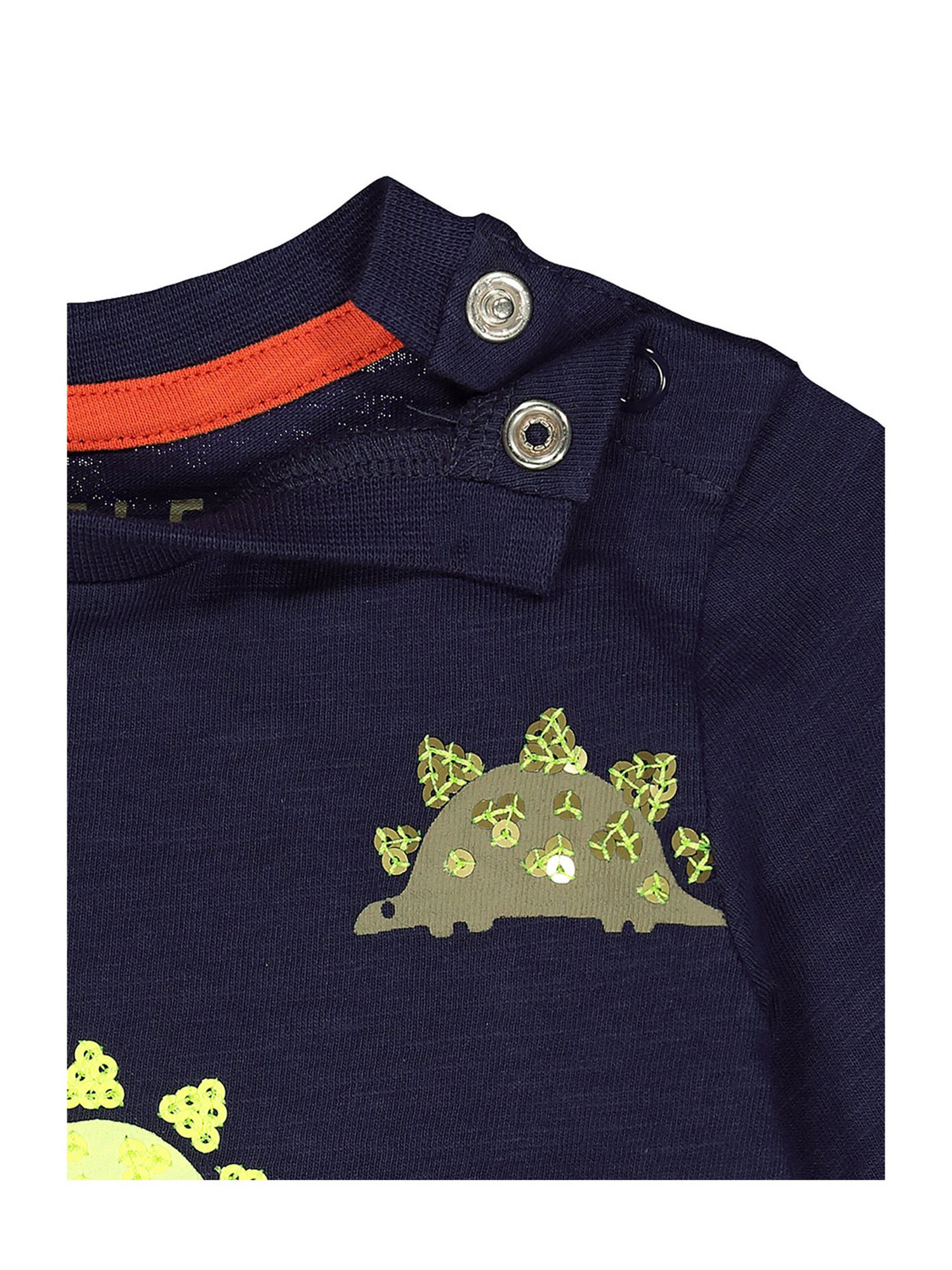 Mothercare Kids Navy Printed Full Sleeves T-Shirt