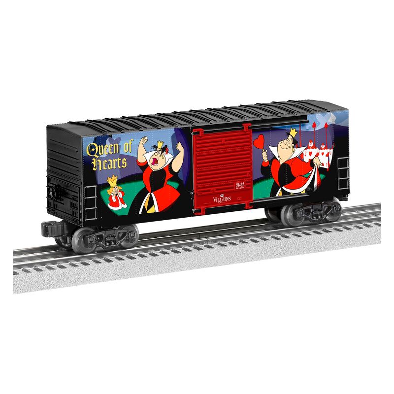 Lionel Queen of Hearts Disney Villains Hi-Cube Boxcar