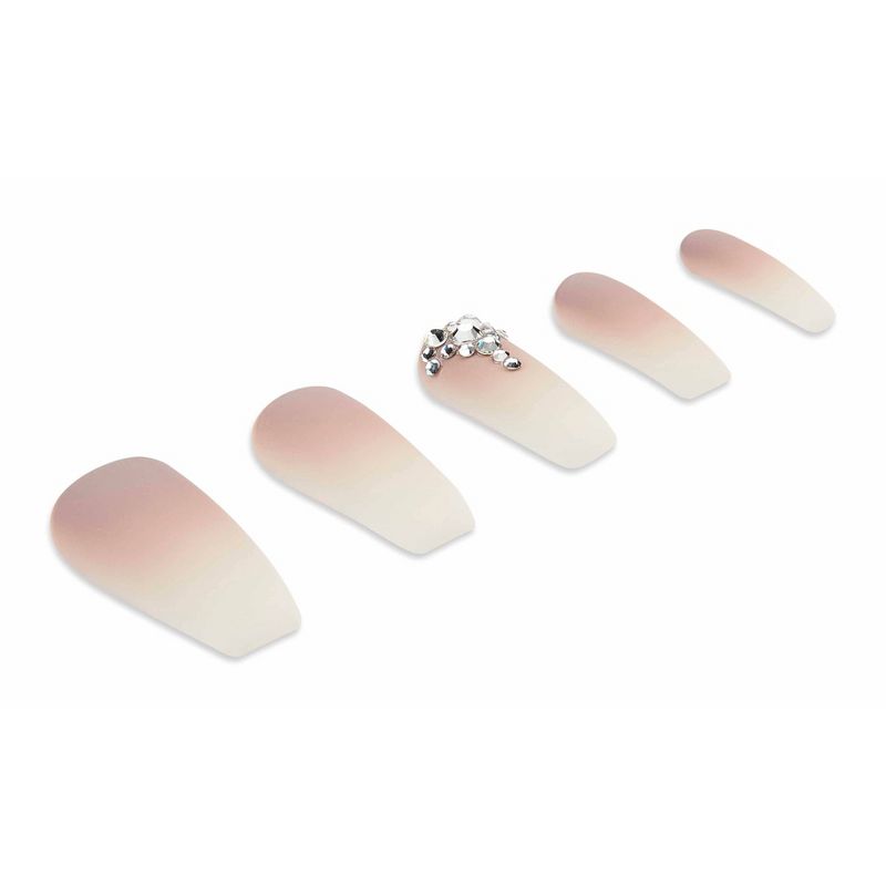 Ardell Nail Addict False Nails - Rich Tan Ombre - 24ct