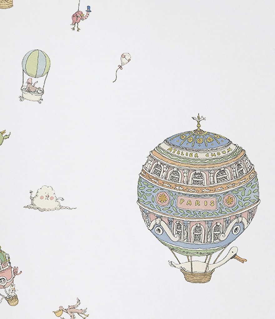 Atelier Choux Paris Organic Cotton Baby Balloon Fitted Crib Sheets