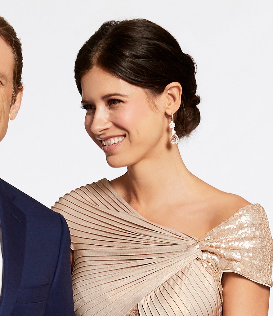 Givenchy Crystal Drop Earrings