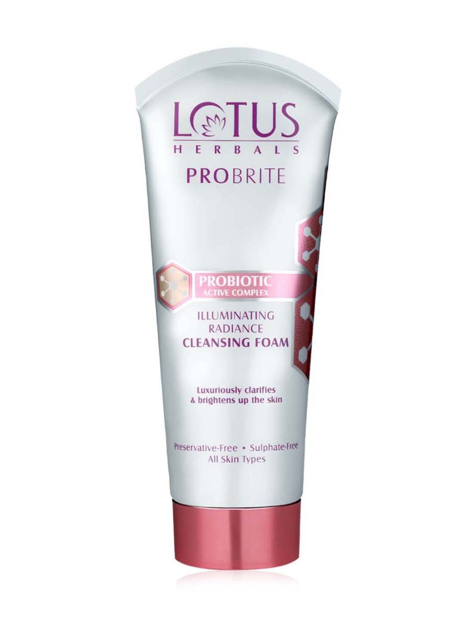 Lotus Herbals Illuminating Radiance Cleansing Foam - 100 gm