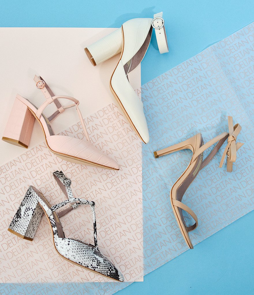 Deltan Miranda Ankle Bow Detail Dress Sandals