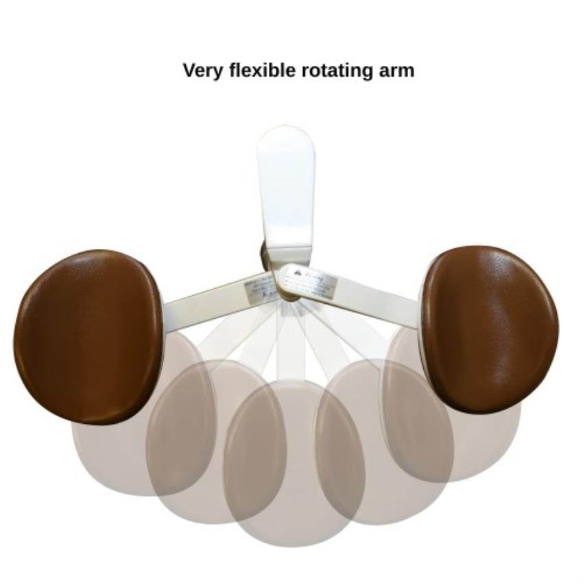 CAR-03 Adjustable Computer Arm Rest, Material: Aluminum Alloy & ABS Plastic, Fit Desk up to 45mm Thick