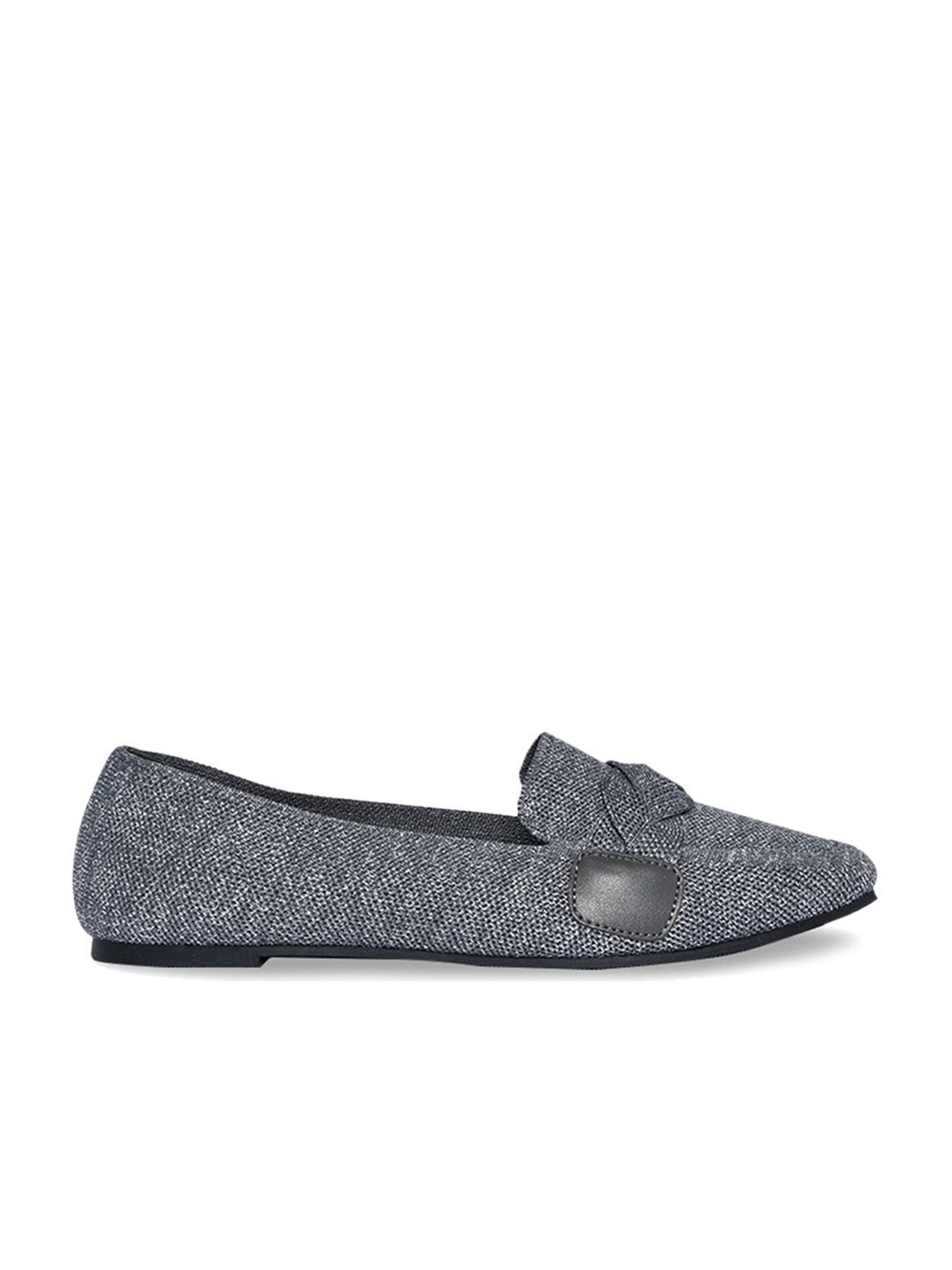 Forever Glam by Pantaloons Women's Grey Flat Ballets