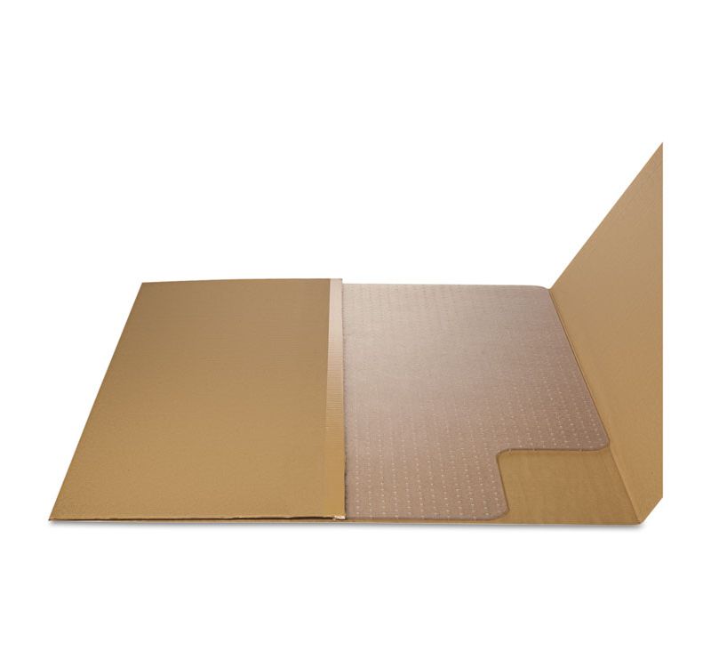 3'10"x5' Rectangle Solid Office Chair Mat Clear - Staples