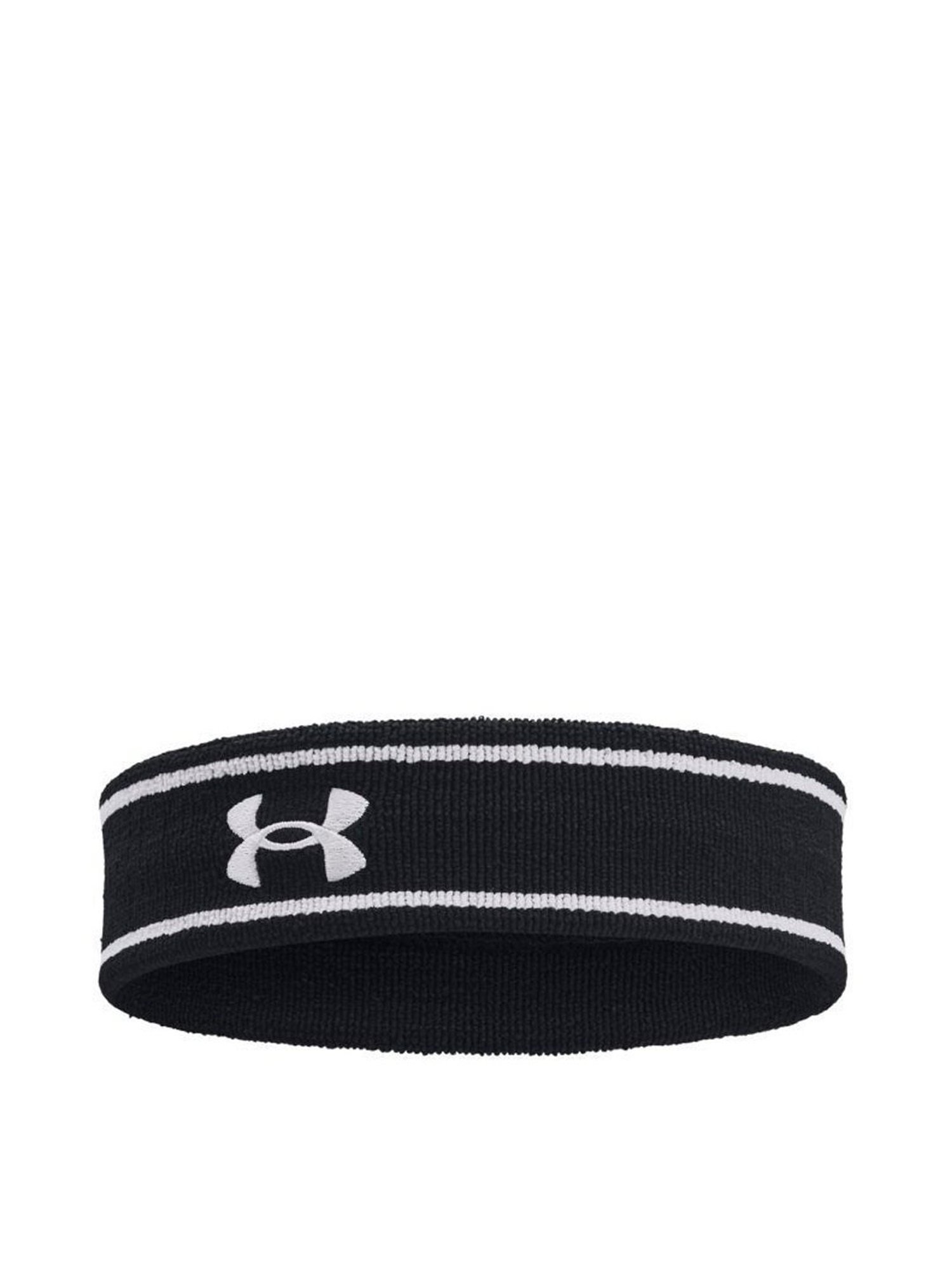 UNDER ARMOUR Performance Terry Black Nylon Headband