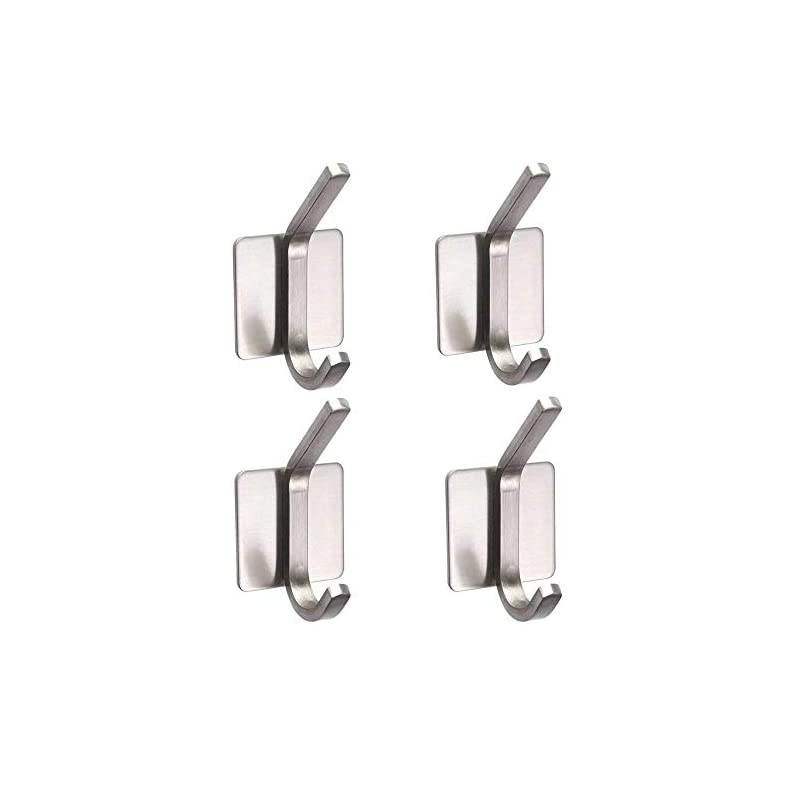 Small Wire Hooks Mega Pack, White, 28-Hooks, 32-Strips, Organize Damage-Free