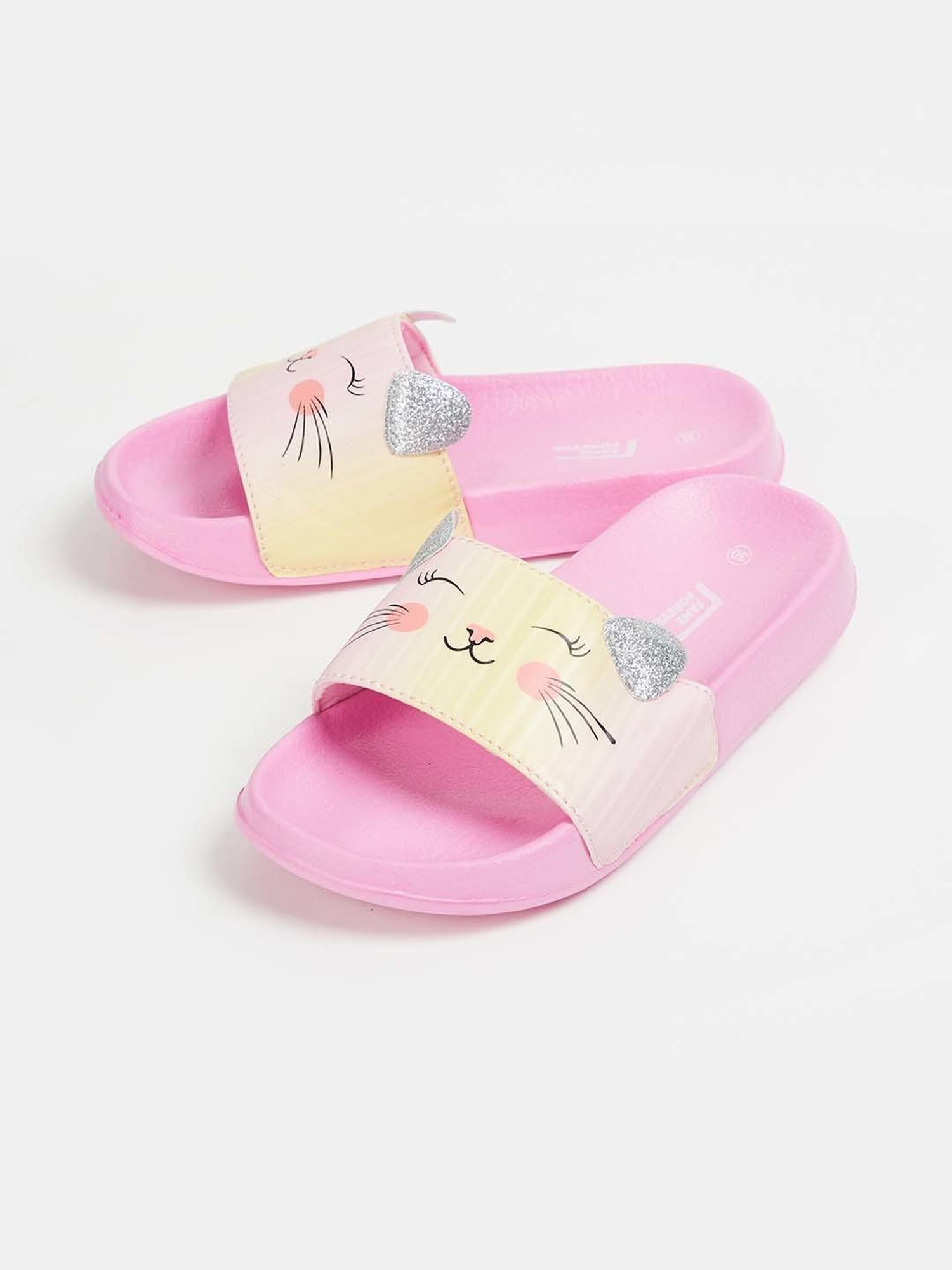 Passion Petals Kids Pink Sling Back Clogs