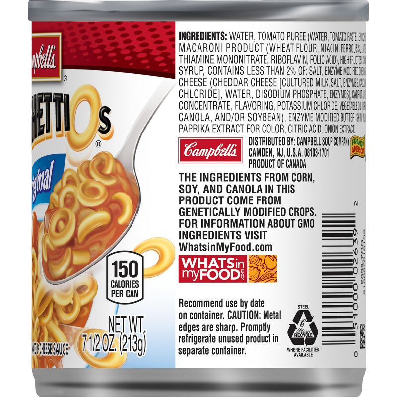 Campbell's SpaghettiOs Original 7.5oz
