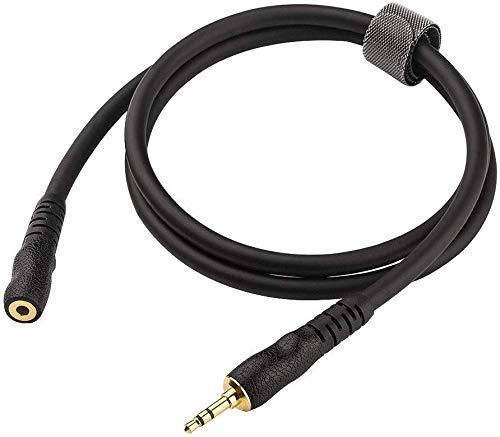 3.5mm Audio Cable EBXYA 3 Feet Stereo Male to Female Extension AUX Cord (2 Pack)