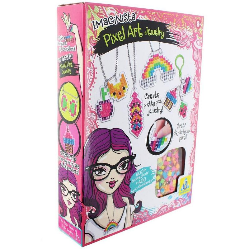 Nerd Block Imaginista Pixel Art Jewelry