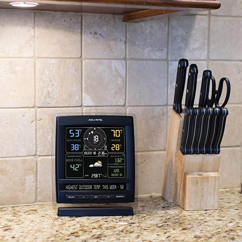 Iris (5-in-1) 01013M Weather Station Access for Remote Monitoring, Compatible with  Alexa