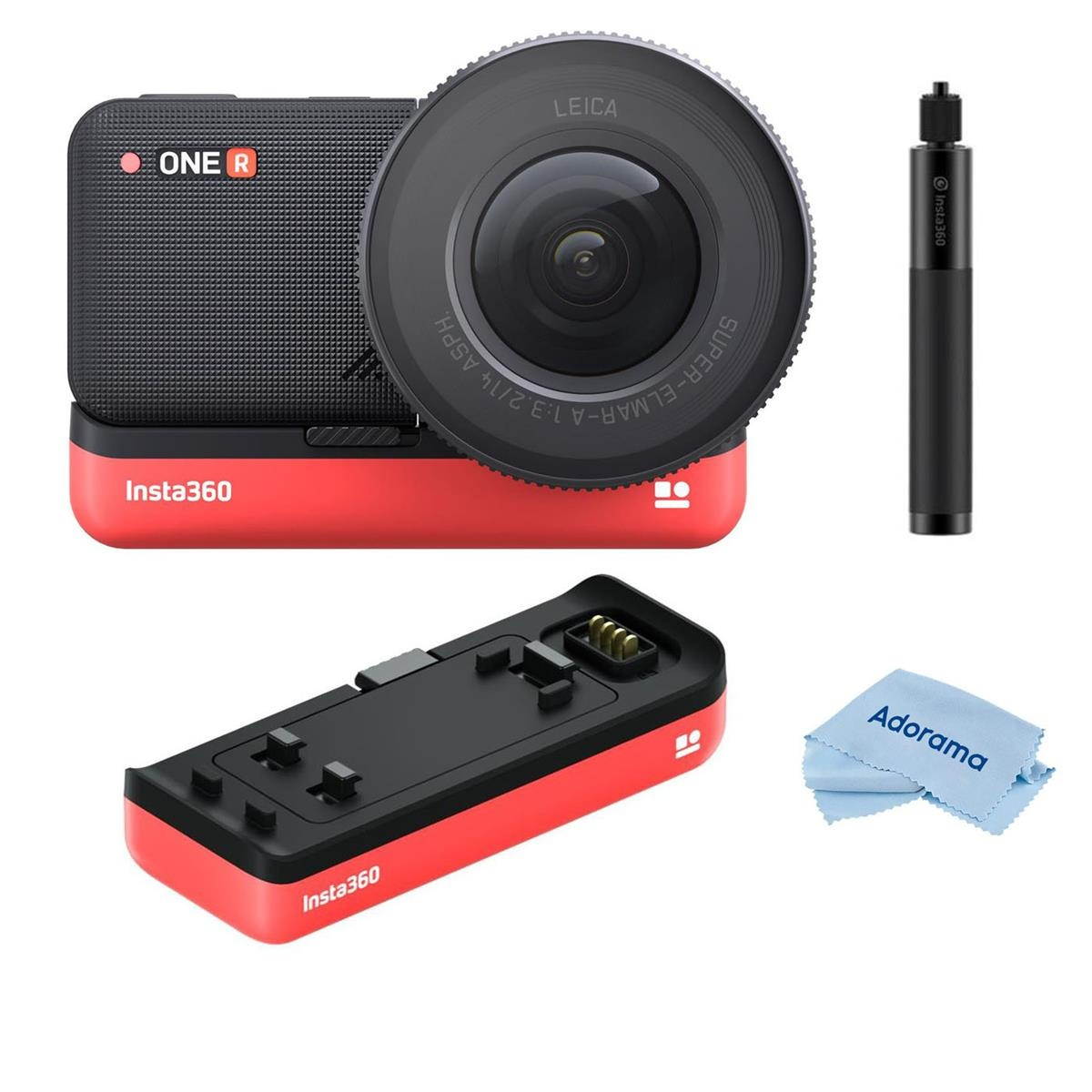 Insta360 ONE R 1-Inch Edition With Insta360 ONE R Self Stick 27.5"/ Battery Base