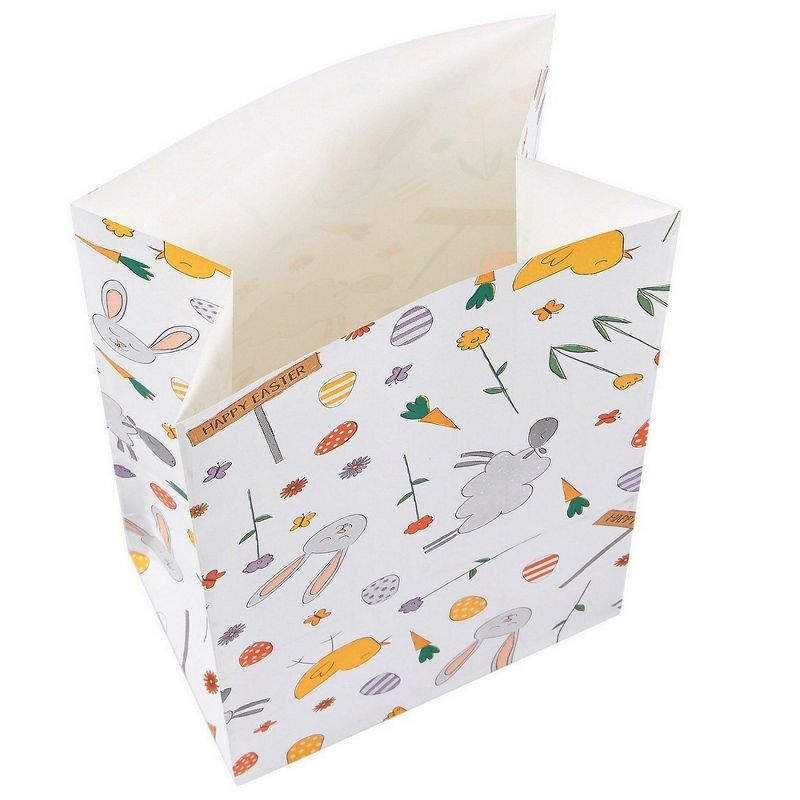 Blue Panda 36-Pack Easter Party Favors Gift Bags, Paper Small Gift Bags, 5 x 9 x 3 in