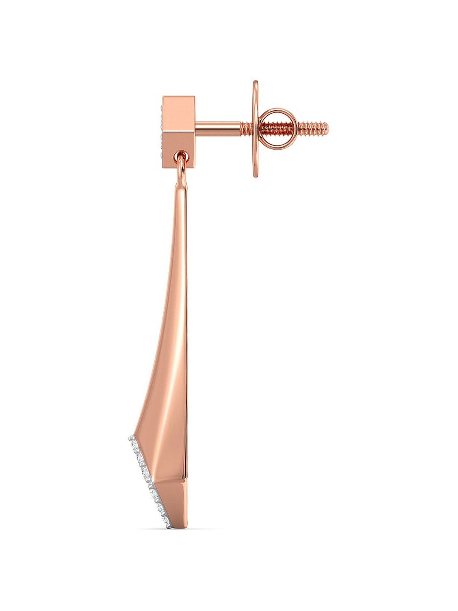 Joyalukkas 18 kt Gold & Diamond Drop Earrings