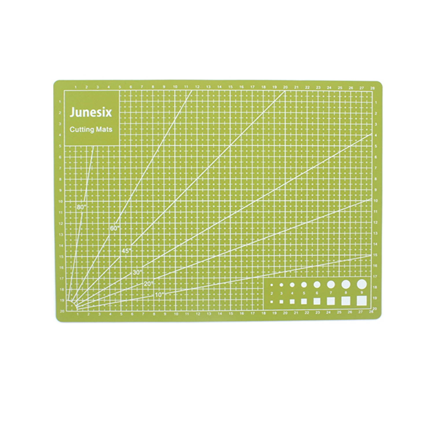 30 * 22cm Self Healing Cutting Mat Double-sided A4 Non-slip PVC Cutting Mat Board with Grid Lines Angles Design Art Supply for Scrapbooking Arts & Crafts Projects