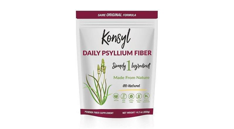 Konsyl Daily Psyllium Fiber All-Natural Powder - Original Formula - 402g